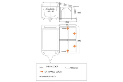 Vango Balletto Air 390 Elements ProShield 2023
