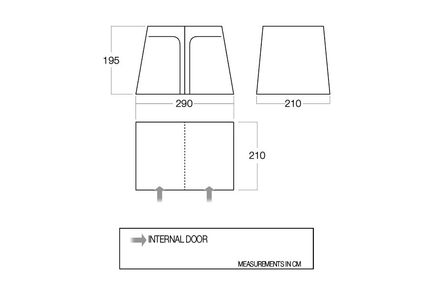 Vango Galli Double Bedroom Inner BR005