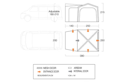 Vango Tailgate AirHub Low 2023